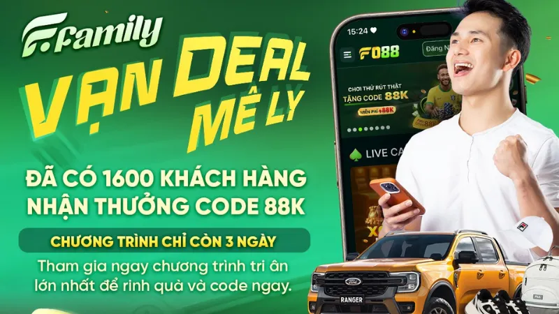 FO88 Khởi Động “F Family”: Liên Minh 8 Thương Hiệu, Quà 8 Tỷ